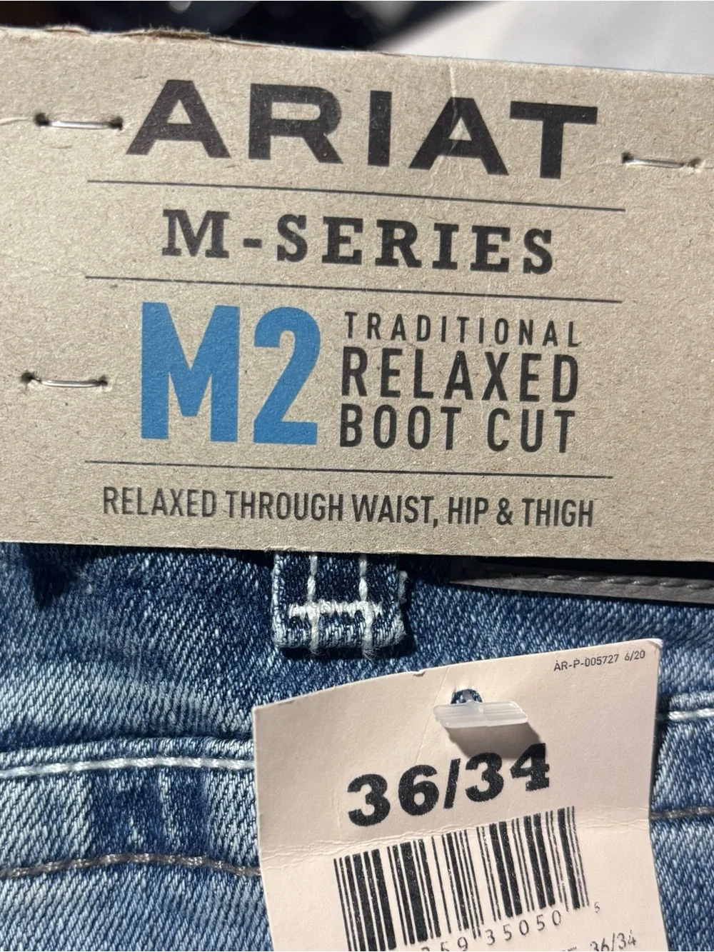 M2 Relaxed Stirling Stretch Boot Cut Jeans In Shasta